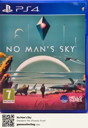 No Man's Sky PlayStation 4, France box front
