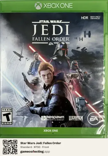 Star Wars Jedi: Fallen Order Xbox One, NTSC box front