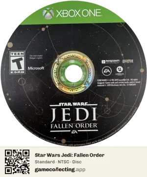 Star Wars Jedi: Fallen Order Xbox One, NTSC disc
