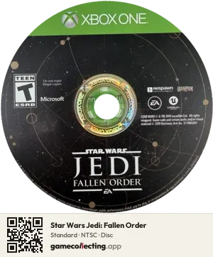 Star Wars Jedi: Fallen Order Xbox One, NTSC disc
