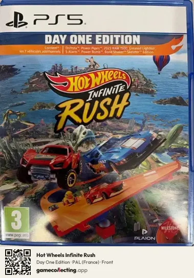 Hot Wheels Infinite Rush PlayStation 5, France box front