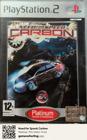 Need for Speed: Carbon PlayStation 2, Italy box front