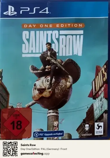 Saints Row PlayStation 4, Germany box front
