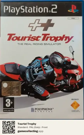 Tourist Trophy PlayStation 2, Italy box front