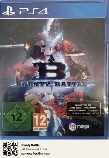 Bounty Battle PlayStation 4, Germany box front