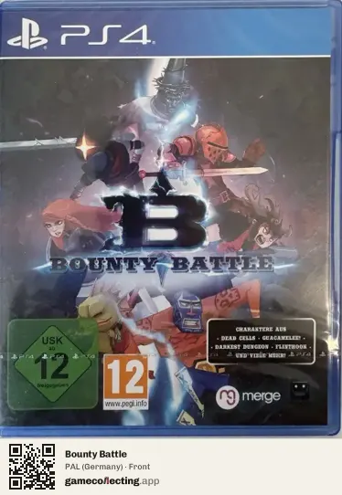Bounty Battle PlayStation 4, Germany box front