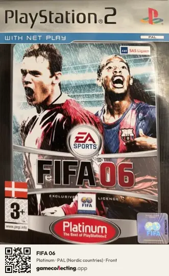 FIFA 06 PlayStation 2, Nordic countries box front