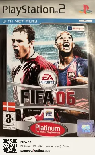 FIFA 06 PlayStation 2, Nordic countries box front