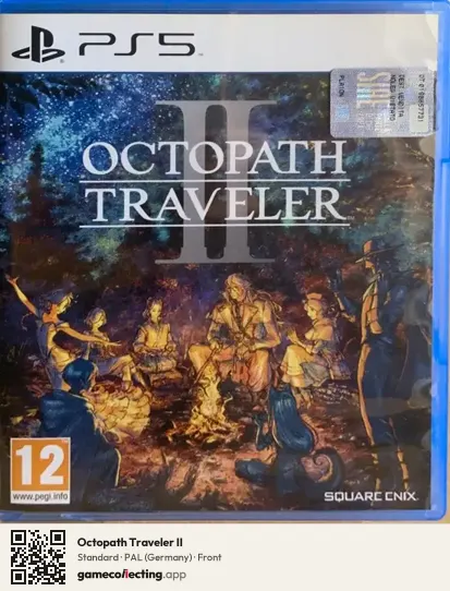 Octopath Traveler II PlayStation 5, Germany box front