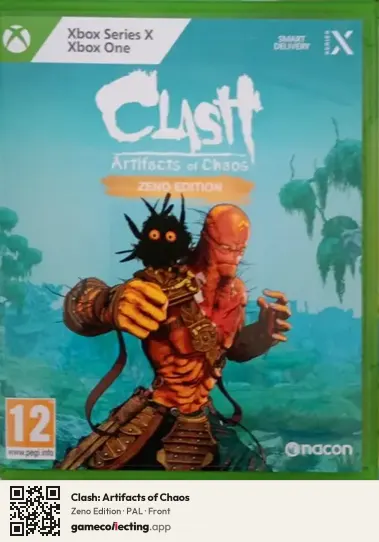 Clash: Artifacts of Chaos Xbox Series X, PAL box front