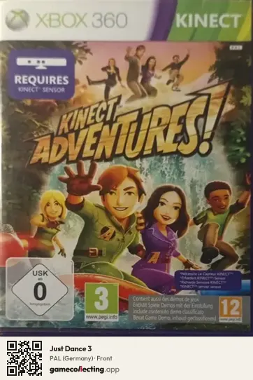 Just Dance 3 Xbox 360, Germany box front