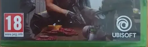 Tom Clancy's Rainbow Six Siege, the PEGI square on its front