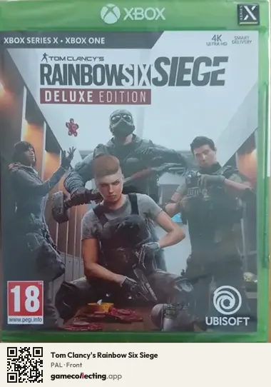 Tom Clancy's Rainbow Six Siege Xbox Series X, PAL box front