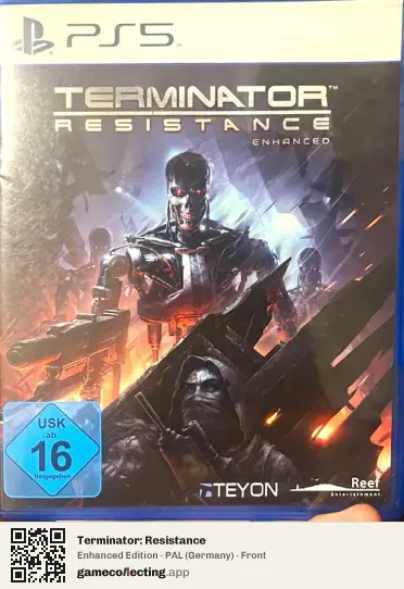 Terminator: Resistance PlayStation 5, Germany box front