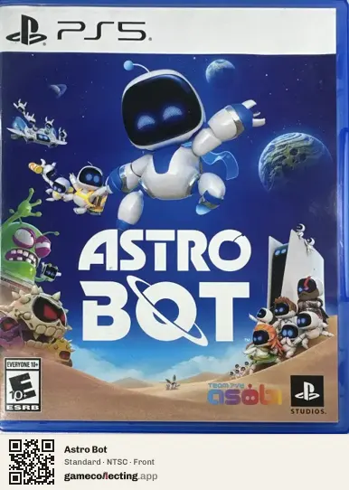 Astro Bot PlayStation 5, NTSC box front