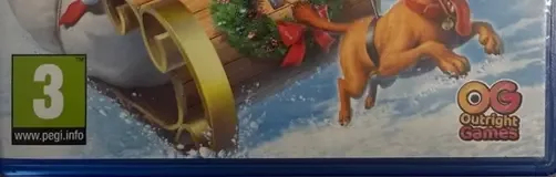 The Grinch: Christmas Adventures, the PEGI square on its front