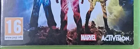 X-Men: Destiny, the PEGI square on its front