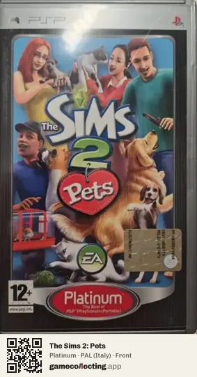 The Sims 2: Pets PlayStation Portable, Italy box front