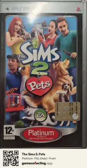 The Sims 2: Pets PlayStation Portable, Italy box front