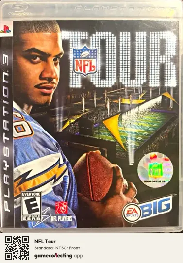 NFL Tour PlayStation 3, NTSC box front
