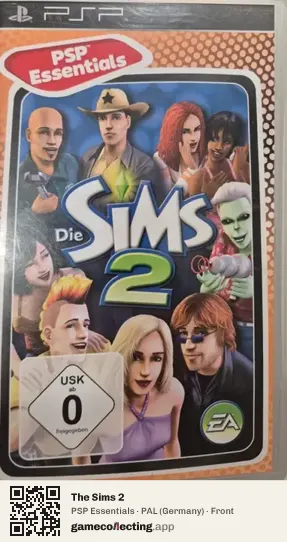 The Sims 2 PlayStation Portable, Germany box front