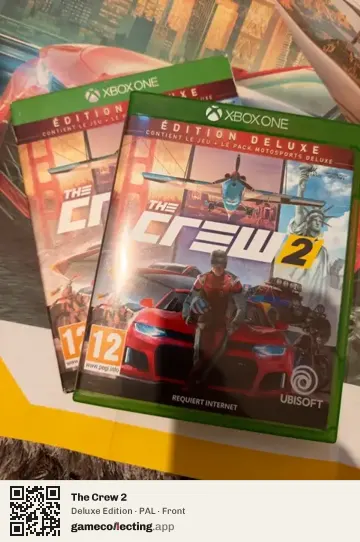 The Crew 2 Xbox One, PAL box front