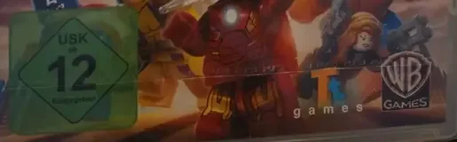 LEGO Marvel Super Heroes, the USK square on its front