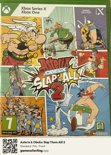 Asterix & Obelix: Slap Them All! 2 Xbox Series X, PAL box front