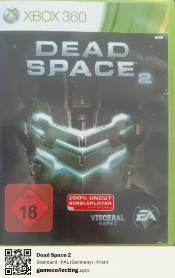 Dead Space 2 Xbox 360, Germany box front