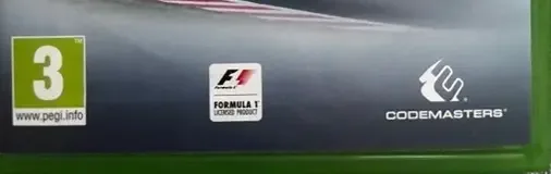 F1 2016, the USK square on its front
