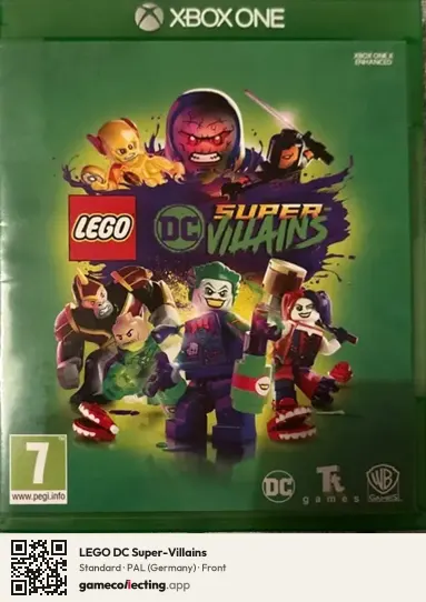 LEGO DC Super-Villains Xbox One, Germany box front