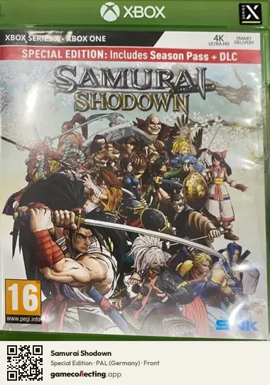 Samurai Shodown Xbox One, Germany box front