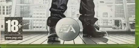 Def Jam: Icon, the PEGI square on its front