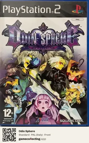 Odin Sphere PlayStation 2, Italy box front