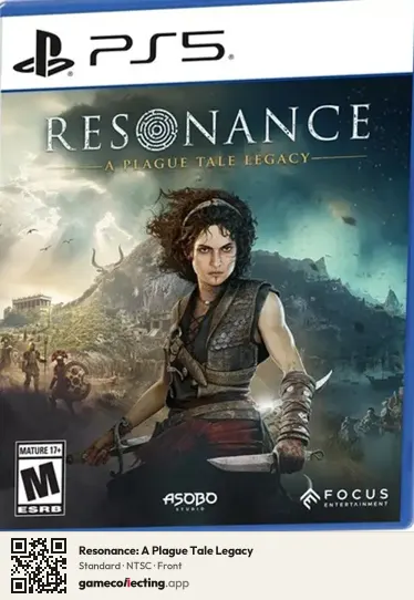 Resonance: A Plague Tale Legacy PlayStation 5, NTSC box front