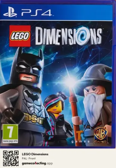 LEGO Dimensions PlayStation 4, PAL box front