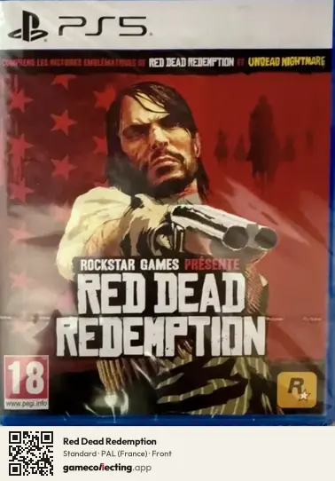 Red Dead Redemption PlayStation 5, France box front