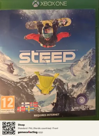 Steep Xbox One, Nordic countries box front