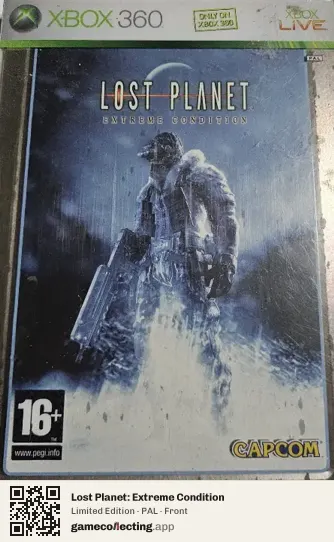 Lost Planet: Extreme Condition Xbox 360, PAL box front