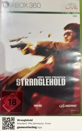 Stranglehold Xbox 360, Germany box front
