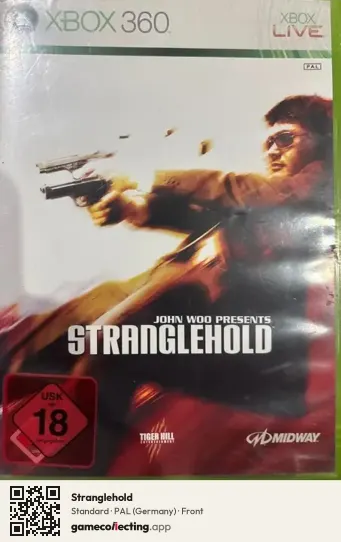 Stranglehold Xbox 360, Germany box front