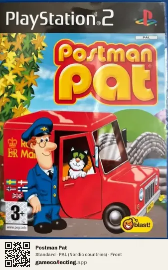 Postman Pat PlayStation 2, Nordic countries box front
