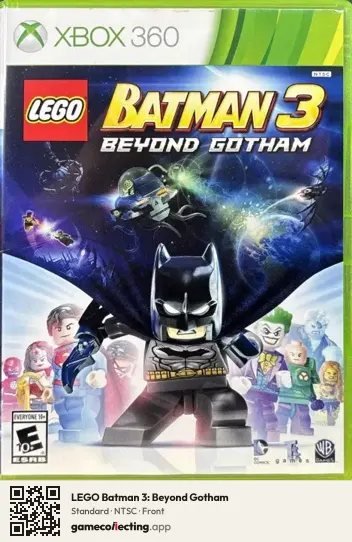 LEGO Batman 3: Beyond Gotham Xbox 360, NTSC box front