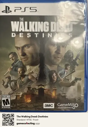 The Walking Dead: Destinies PlayStation 5, NTSC box front