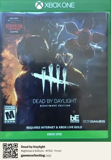 Dead by Daylight Xbox One, NTSC box front