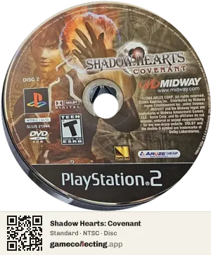 Shadow Hearts: Covenant PlayStation 2, NTSC disc