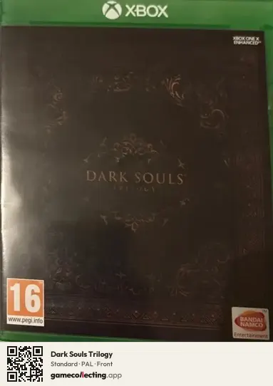 Dark Souls Trilogy Xbox One, PAL box front