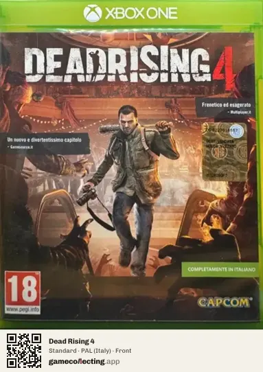 Dead Rising 4 Xbox One, Italy box front