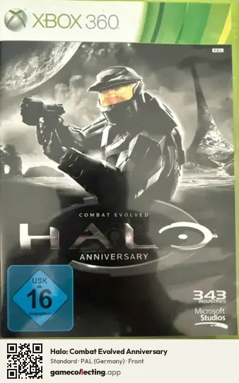 Halo: Combat Evolved Anniversary Xbox 360, Germany box front