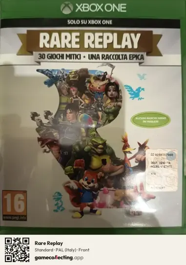 Rare Replay Xbox One, Italy box front